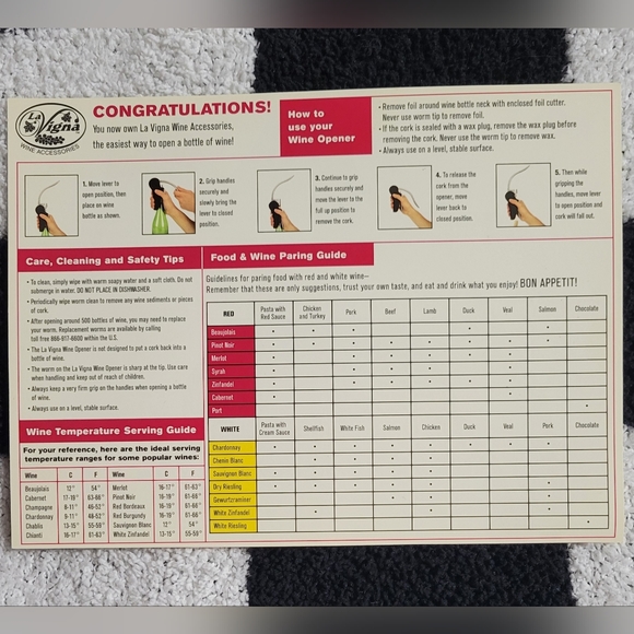 La Vigna wine accessories boxed set - Picture 4 of 6